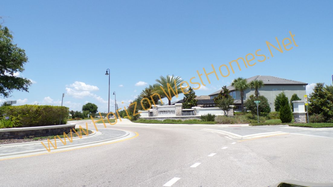TwinWaters Entrance Winter Garden Florida. Homes For sale in Twinwaters. Luxury Property.cc