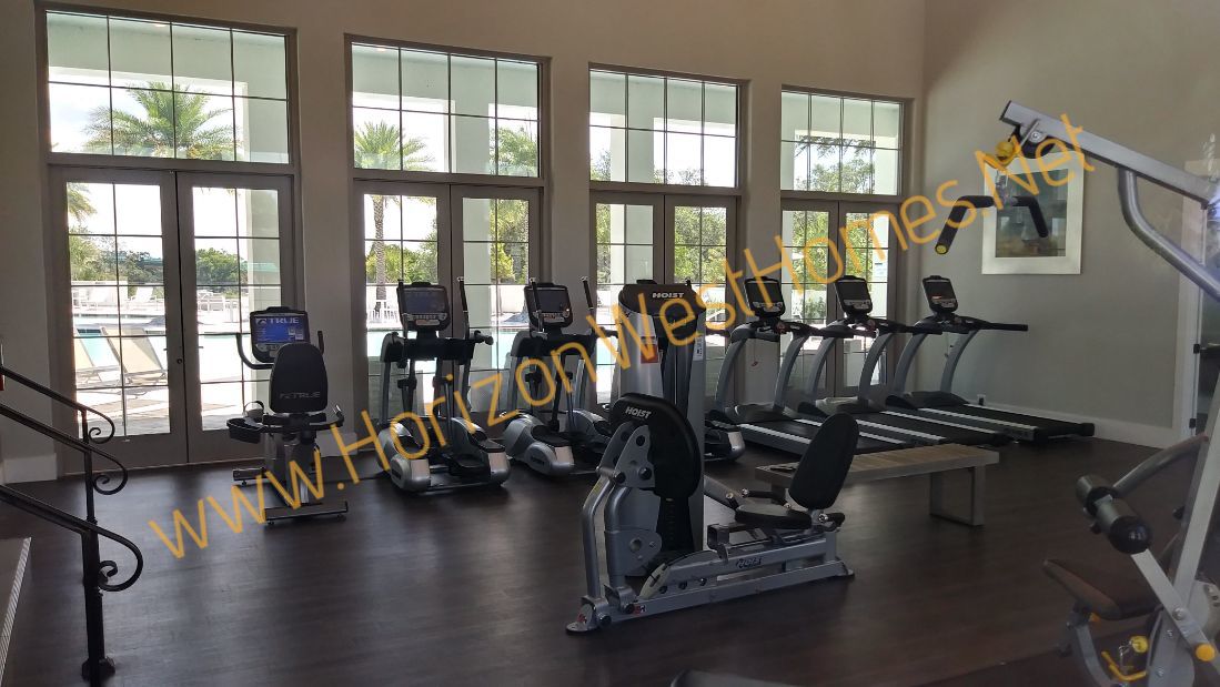 Waterside homes for sale. fitness center