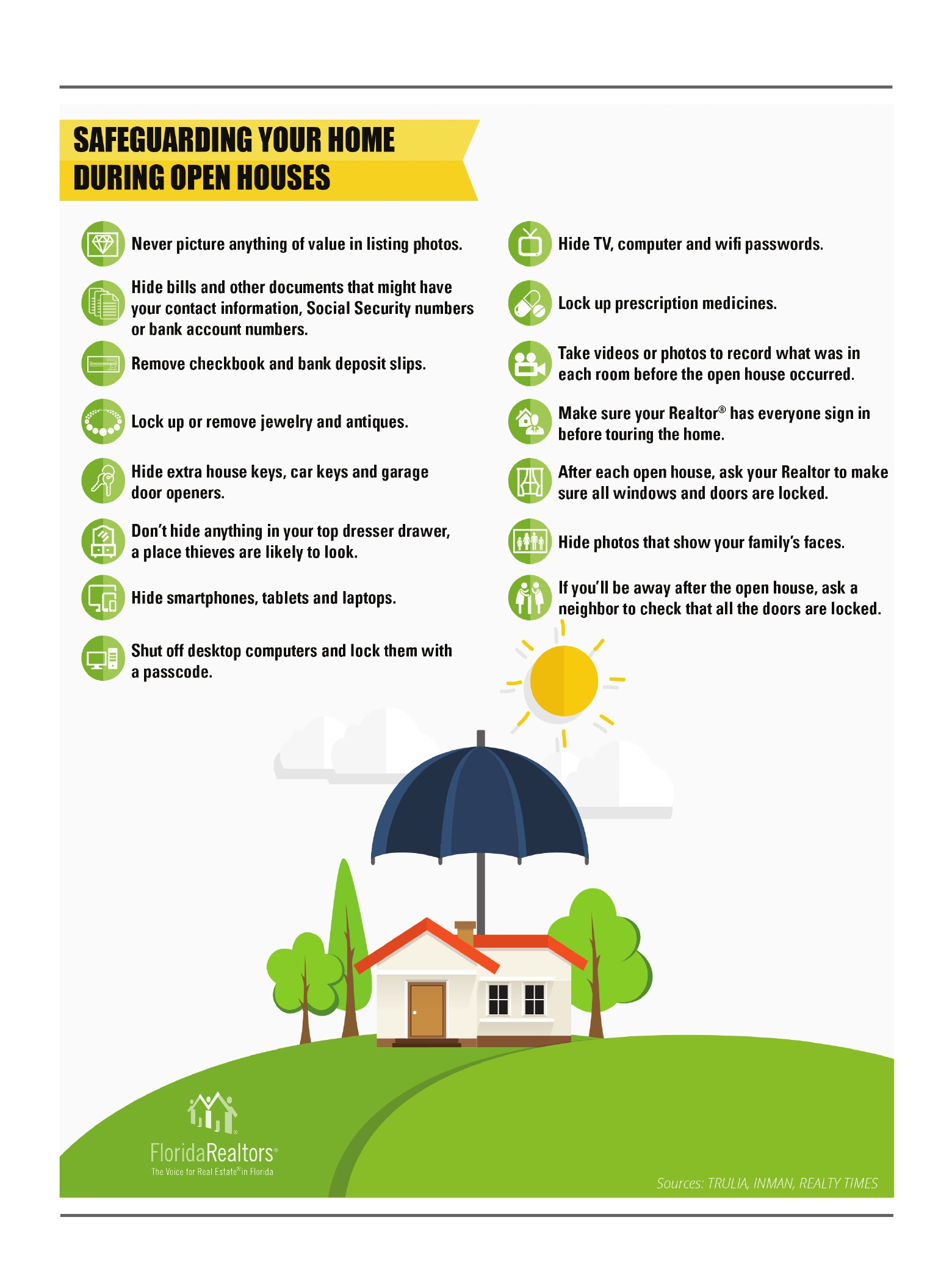 Safeguarding your home during showings. keep your possesions safe with this guide.