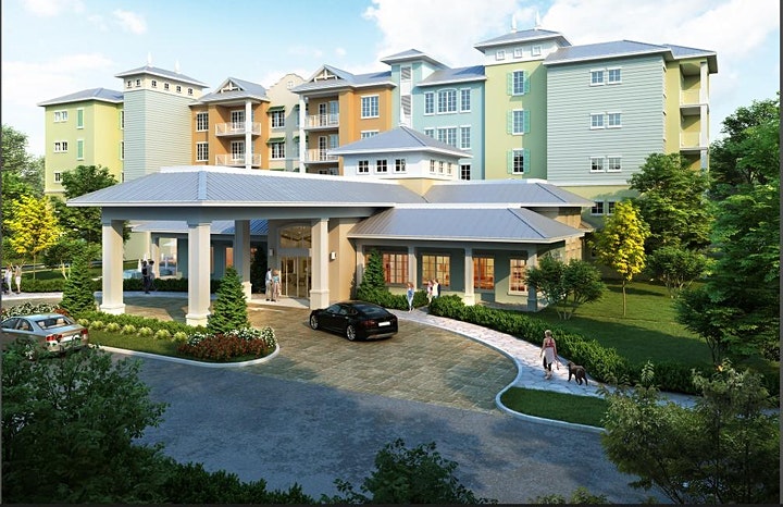 Sunset walk residences early render image at Margaritaville Orlando