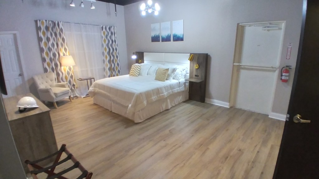 Master Bedroom at Sycamore Resort Orlando. Large and Spacious