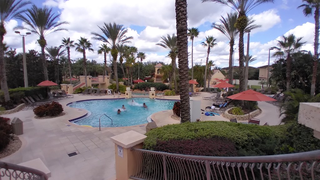 The pool at Regal palms resort