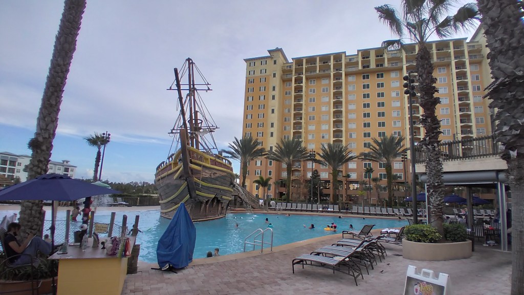 Lake Buena Vista Resort. Pirate Ship Pool and hotel. Rich Noto Realtor