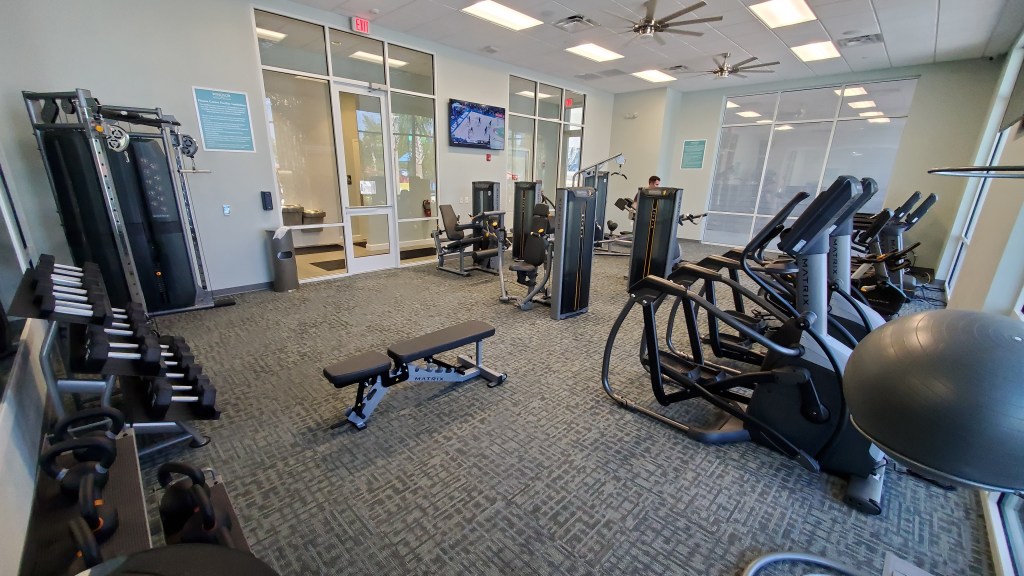 Fitness center gym at Windsor Island Resort