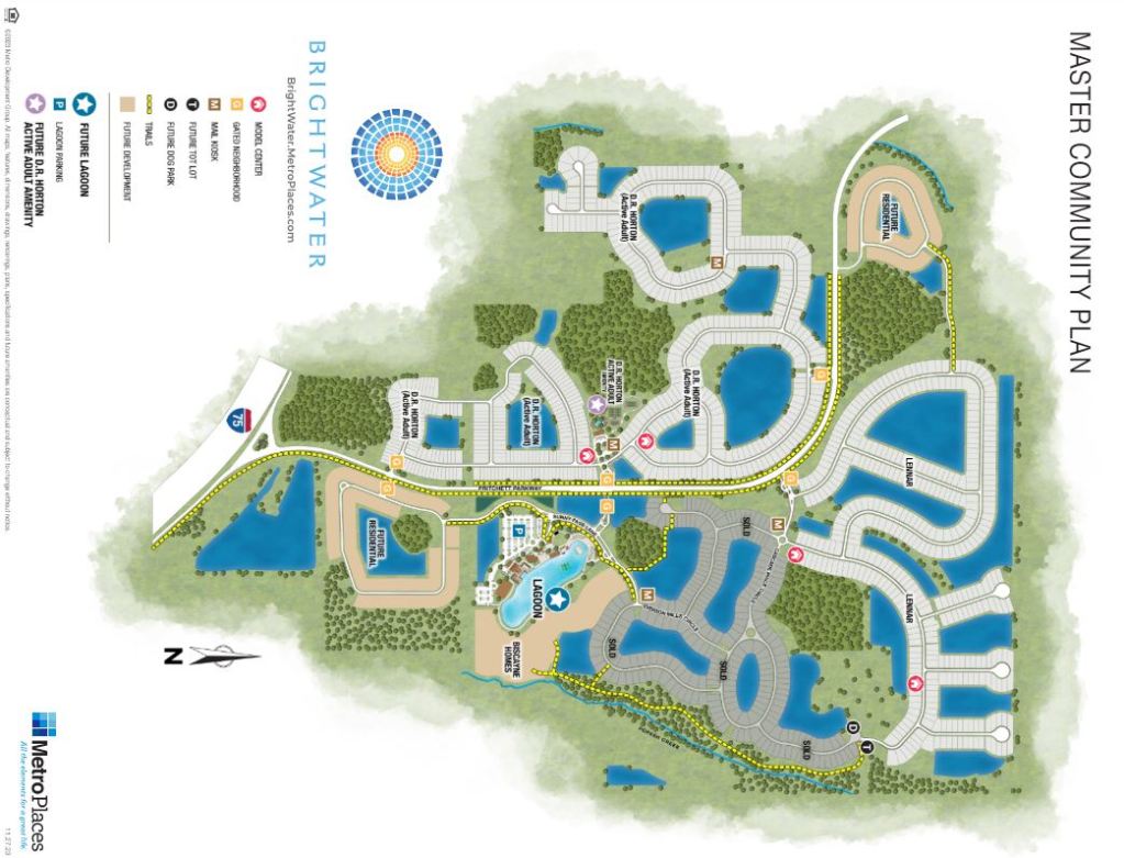 brightwater Fort Myers Lennar DR Horton home Sitemap