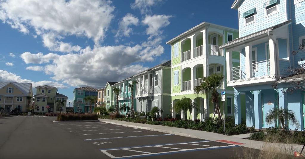 Margaritaville Cottages and parking lot. Rich Noto Realtor